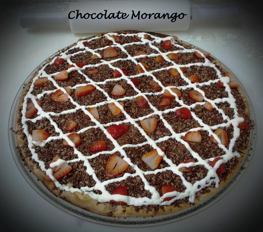 CHOCOLATE COM MORANGO
